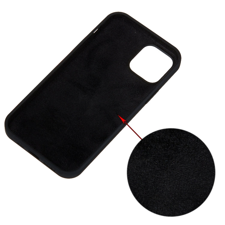 For iPhone 15 Solid Color Silicone Phone Case(Black)
