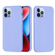 For iPhone 15 Pro Solid Color Silicone Phone Case(Purple) - iPhone 15 Pro Cases by PMC TechLife | Online Shopping South Africa | PMC TechLife