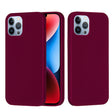 For iPhone 15 Pro Solid Color Silicone Phone Case(Violet) - iPhone 15 Pro Cases by PMC TechLife | Online Shopping South Africa | PMC TechLife