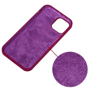 For iPhone 15 Pro Solid Color Silicone Phone Case(Violet)