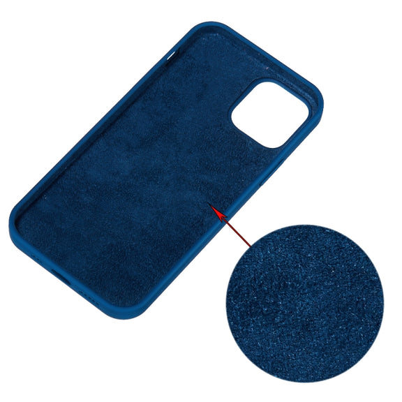For iPhone 15 Pro Max Solid Color Silicone Phone Case(Cobalt Blue)