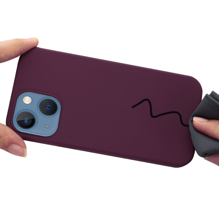 For iPhone 15 Shockproof Silicone Magsafe Phone Case(Plum Color) - free shipping - PMC TechLife - Order now!