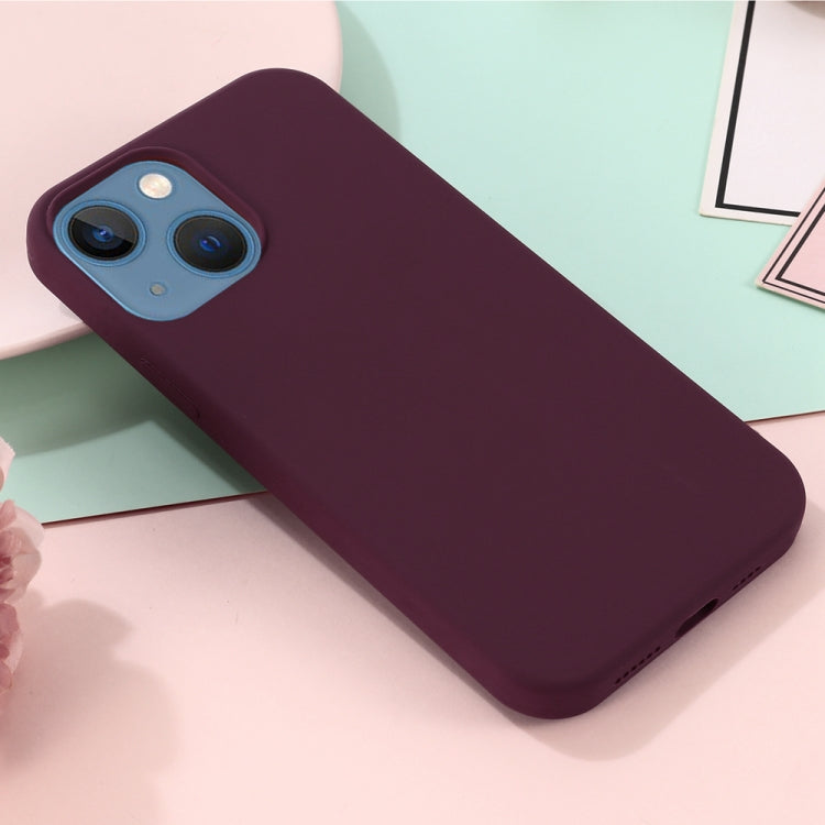 For iPhone 15 Shockproof Silicone Magsafe Phone Case(Plum Color) - free shipping - PMC TechLife - Order now!