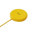 WK WP-U166 15W Magnetic Wireless Charger(Yellow) - Wireless Charger by WK | Online Shopping South Africa | PMC TechLife | Buy Now Pay Later Mobicred