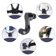 360 Rotation J-Hook Buckle Mount Adapter(Black)