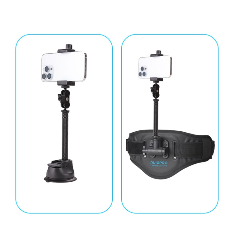 Diamond Texture  Aluminum Alloy Extension Rod Tube(Black) - Others by PMC TechLife | Online Shopping South Africa | PMC TechLife