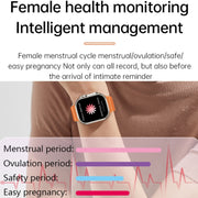 WS-E9 Ultra 2.2 inch IP67 Water-resistant Silicone Band Smart Watch, Support Heart Rate / NFC(Blue)
