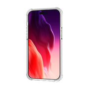 For iPhone 15 Pro Four-corner Shockproof TPU + Acrylic Phone Case(Transparent)
