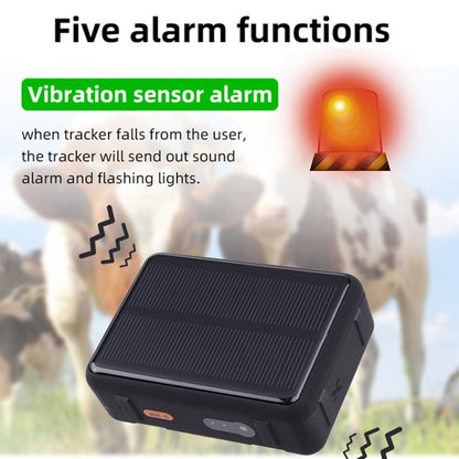 V44 Solar Energy Waterproof Cattle and Sheep GPS Tracker - Personal Tracker by PMC Jewellery | Online Shopping South Africa | PMC Jewellery | Buy Now Pay Later Mobicred