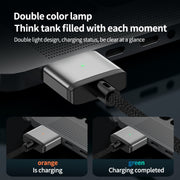 140W Type-C to Magsafe 3 Magnetic Charging Cable, Length:2m(Silver)