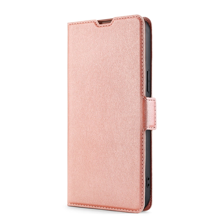 For Infinix Smart 7 HD Ultra-thin Voltage Side Buckle Horizontal Flip Leather Phone Case(Rose Gold) - free shipping - PMC Jewellery - Order now!