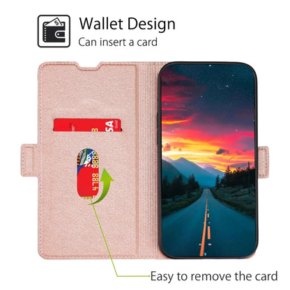 For Infinix Smart 7 HD Ultra-thin Voltage Side Buckle Horizontal Flip Leather Phone Case(Rose Gold) - free shipping - PMC Jewellery - Order now!