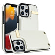 For iPhone 11 Pro Metal Buckle Card Slots Phone Case(White) - free shipping - PMC TechLife - Order now!