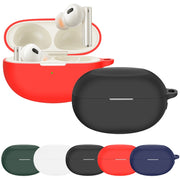 For Realme Buds Air5 Pro Wireless Earphone Silicone Protective Case(Dark Blue)