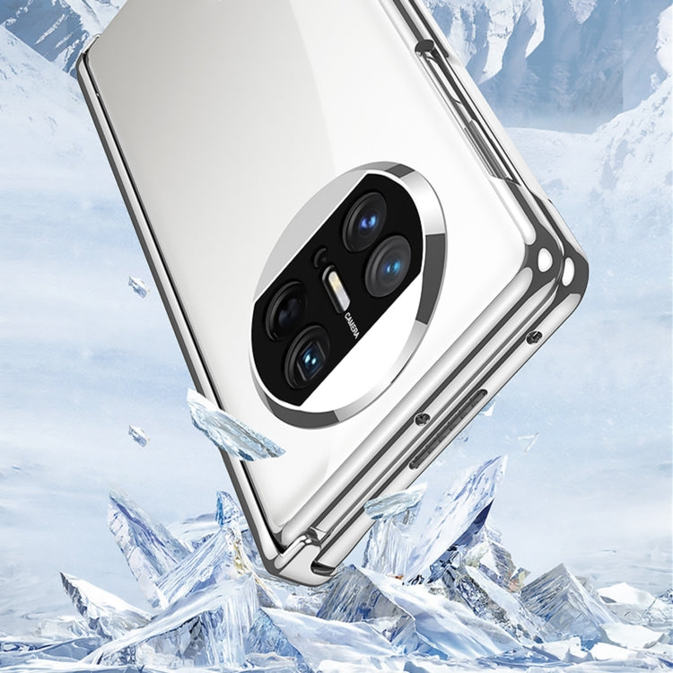 For Huawei Mate X3 GKK Integrated Hinge Folding Phone Case with Holder(Silver) - free shipping - PMC TechLife - Order now!