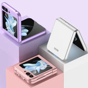 For Samsung Galaxy Z Flip5 GKK Ultra-thin Full Coverage Phone Case(Black)