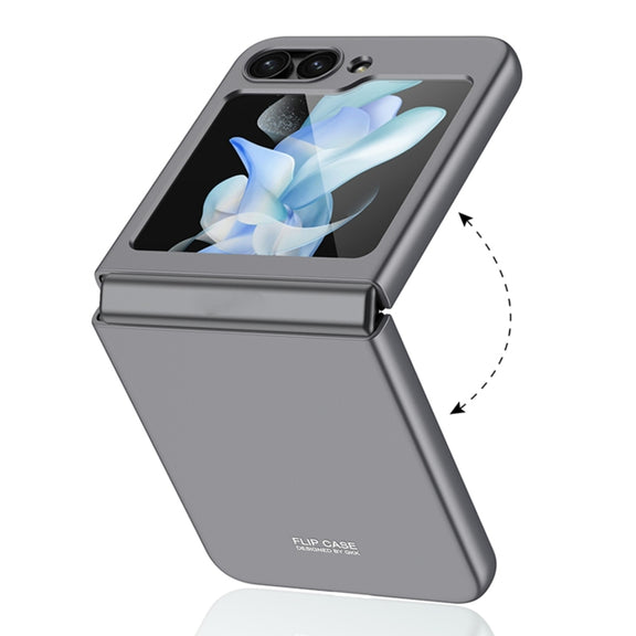 For Samsung Galaxy Z Flip5 GKK Ultra-thin Full Coverage Phone Case(Black)
