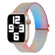For Apple Watch 2 42mm Painted Pattern Nylon Replacement Watch Band(Symphony Aurora) - Watch Bands by PMC TechLife | Online Shopping South Africa | PMC TechLife