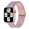 For Apple Watch SE 2023 44mm Painted Pattern Nylon Replacement Watch Band(Symphony Bubbles) - Watch Bands by PMC TechLife | Online Shopping South Africa | PMC TechLife
