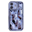 For iPhone 12 Electroplating Meteorite Texture TPU Phone Case(Blue) - free shipping - PMC TechLife - Order now!