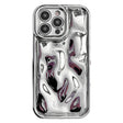 For iPhone 12 Pro Electroplating Meteorite Texture TPU Phone Case(Silver) - free shipping - PMC TechLife - Order now!