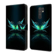 For Xiaomi Redmi 9 Crystal 3D Shockproof Protective Leather Phone Case(Reflection Dutterfly) - free shipping - PMC TechLife - Order now!