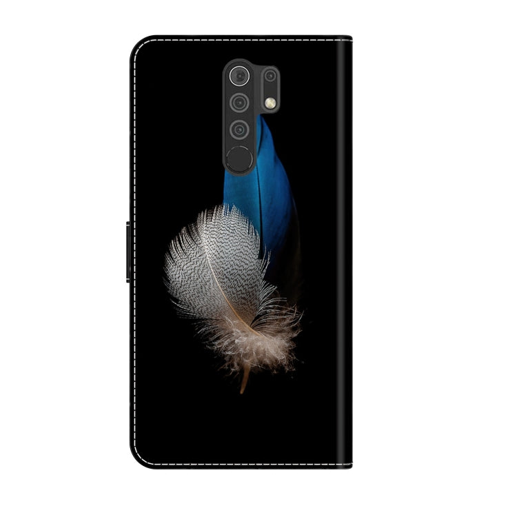 For Xiaomi Redmi 9 Crystal 3D Shockproof Protective Leather Phone Case(Two Branches) - free shipping - PMC TechLife - Order now!