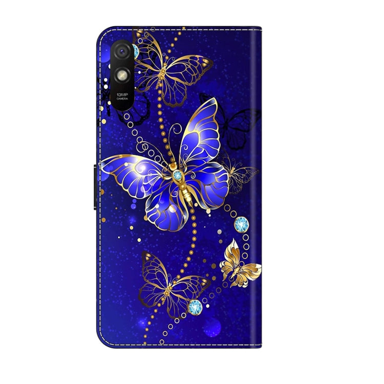 For Xiaomi Redmi 9A Crystal 3D Shockproof Protective Leather Phone Case(Diamond Butterfly) - free shipping - PMC TechLife - Order now!
