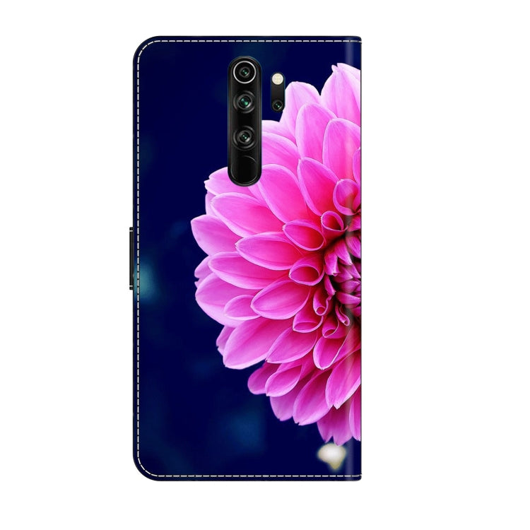 For Xiaomi Redmi Note 8 Pro Crystal 3D Shockproof Protective Leather Phone Case(Pink Petals) - free shipping - PMC TechLife - Order now!