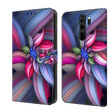 For Xiaomi Redmi Note 8 Pro Crystal 3D Shockproof Protective Leather Phone Case(Colorful Flower) - free shipping - PMC TechLife - Order now!