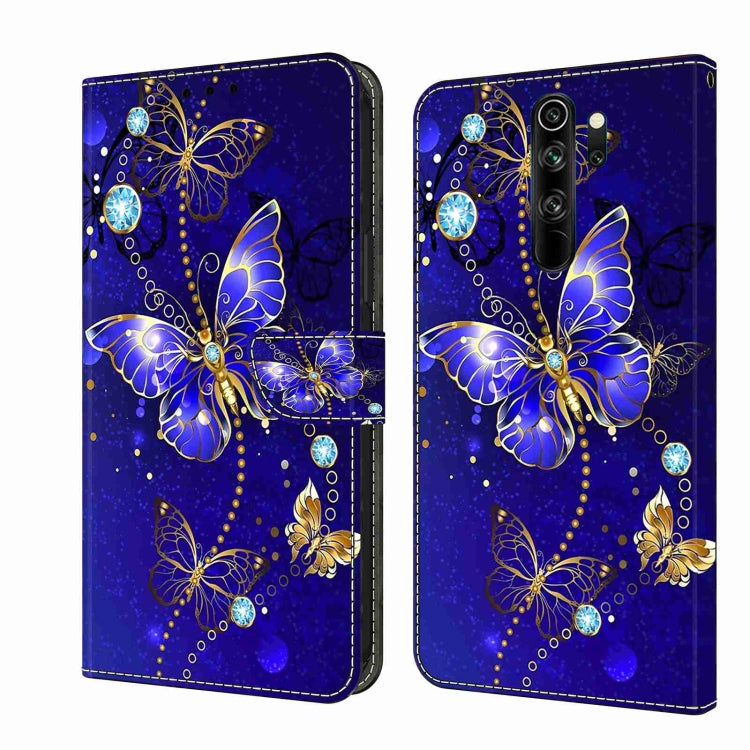 For Xiaomi Redmi Note 8 Pro Crystal 3D Shockproof Protective Leather Phone Case(Diamond Butterfly) - free shipping - PMC TechLife - Order now!