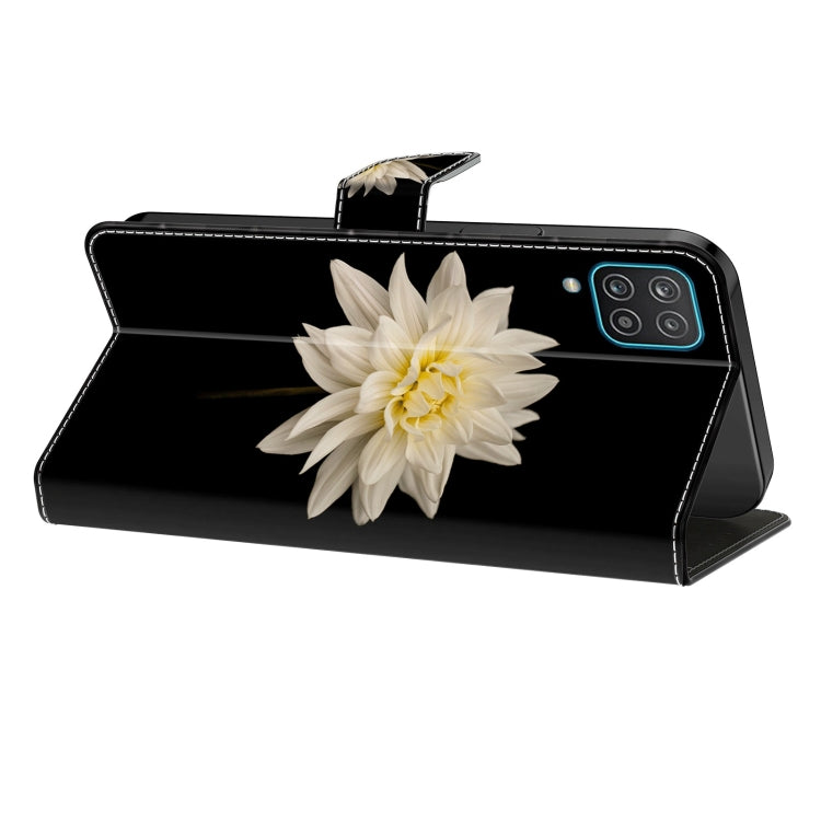 For Xiaomi Redmi Note 9 Crystal 3D Shockproof Protective Leather Phone Case(White Flower) - free shipping - PMC TechLife - Order now!