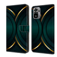 For Xiaomi Redmi Note 10 4G Crystal 3D Shockproof Protective Leather Phone Case(Gold Outline) - free shipping - PMC TechLife - Order now!