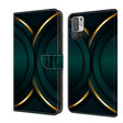 For Xiaomi Redmi Note 10 5G Crystal 3D Shockproof Protective Leather Phone Case(Gold Outline) - free shipping - PMC TechLife - Order now!