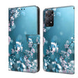 For Xiaomi Redmi Note 11 Pro 5G / 4G Global Crystal 3D Shockproof Protective Leather Phone Case(Plum Flower) - free shipping - PMC TechLife - Order now!