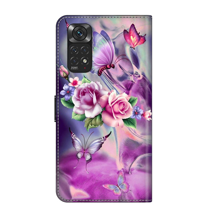 For Xiaomi Redmi Note 11 Global Crystal 3D Shockproof Protective Leather Phone Case(Butterfly) - free shipping - PMC TechLife - Order now!