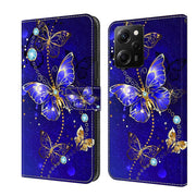 For Xiaomi Redmi Note 12 Pro Global Crystal 3D Shockproof Protective Leather Phone Case(Diamond Butterfly)