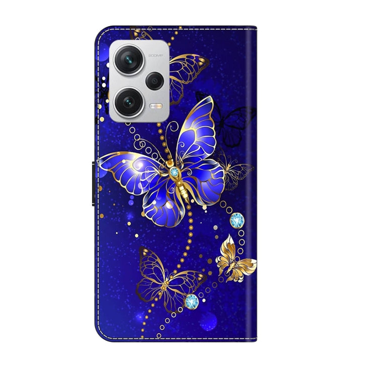 For Xiaomi Redmi Note 12 Pro+ Crystal 3D Shockproof Protective Leather Phone Case(Diamond Butterfly) - free shipping - PMC TechLife - Order now!