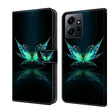 For Xiaomi Redmi Note 12 4G Crystal 3D Shockproof Protective Leather Phone Case(Reflection Dutterfly) - free shipping - PMC TechLife - Order now!