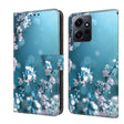 For Xiaomi Redmi Note 12 4G Crystal 3D Shockproof Protective Leather Phone Case(Plum Flower) - free shipping - PMC TechLife - Order now!