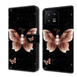 For Xiaomi 13 Crystal 3D Shockproof Protective Leather Phone Case(Pink Diamond Butterfly) - free shipping - PMC TechLife - Order now!