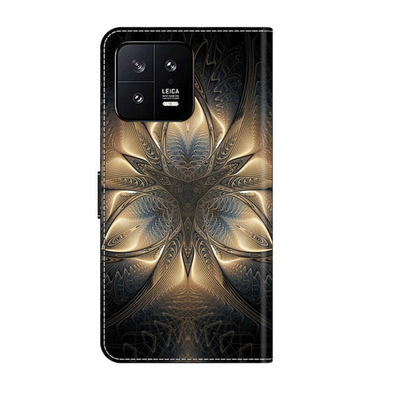 For Xiaomi 13 Crystal 3D Shockproof Protective Leather Phone Case(Luminous Building)