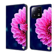For Xiaomi 13 Pro Crystal 3D Shockproof Protective Leather Phone Case(Pink Petals) - free shipping - PMC TechLife - Order now!