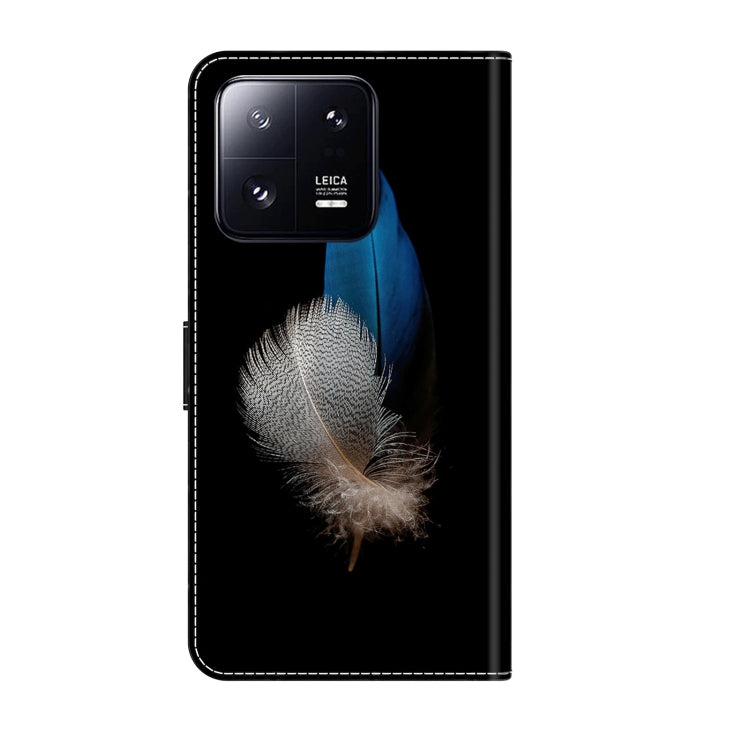 For Xiaomi 13 Pro Crystal 3D Shockproof Protective Leather Phone Case(Two Branches) - free shipping - PMC TechLife - Order now!