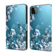 For Samsung Galaxy A22 5G Crystal 3D Shockproof Protective Leather Phone Case(Plum Flower) - free shipping - PMC TechLife - Order now!