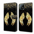 For Samsung Galaxy A53 Crystal 3D Shockproof Protective Leather Phone Case(Golden Wings) - free shipping - PMC TechLife - Order now!