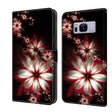 For Samsung Galaxy S8+ Crystal 3D Shockproof Protective Leather Phone Case(Fantastic Flower) - free shipping - PMC TechLife - Order now!