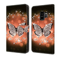 For Samsung Galaxy S9 Crystal 3D Shockproof Protective Leather Phone Case(Crystal Butterfly) - free shipping - PMC TechLife - Order now!