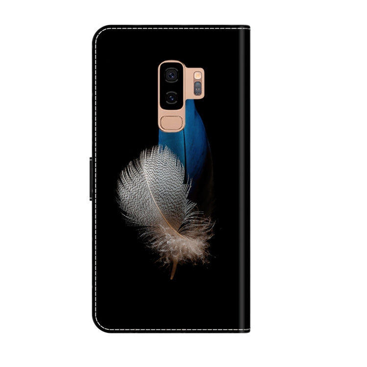For Samsung Galaxy S9+ Crystal 3D Shockproof Protective Leather Phone Case(Two Branches) - free shipping - PMC TechLife - Order now!