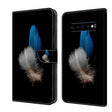 For Samsung Galaxy S10 Crystal 3D Shockproof Protective Leather Phone Case(Two Branches) - free shipping - PMC TechLife - Order now!